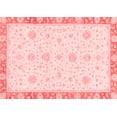 thumbnail image 1 of Ahgly Company Machine Washable Indoor Rectangle Oriental Red Traditional Area Rugs, 6' x 9', 1 of 4