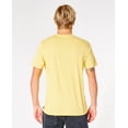 thumbnail image 2 of Rip Curl Men's T-Shirt ~ Surf Revival Yeh Mumma retro yellow, 2 of 2