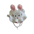 thumbnail image 1 of Chapeau Tricoté pour Chat, Chapeau de Dressing Croisé, 1 of 8