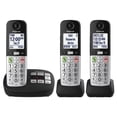 thumbnail image 1 of Teléfono inalámbrico Panasonic KX-TGU433B con pantalla grande y botones, 1 of 6