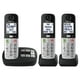 thumbnail image 1 of Teléfono inalámbrico Panasonic KX-TGU433B con pantalla grande y botones, 1 of 6