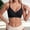 Black, variant on Lumistal Push Up Bra Jelly Bras Wireless Push Up Bra V Neck Seamless Full Coverage Bralette No Underwire Comfy Thin Breathable Everyday Bra Sports Bras for Women M