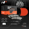thumbnail image 5 of A-Premium Rear + Ceramic Disc Brake Pads Set Compatible with Select Chrysler, Dodge and Ram Models - Aspen 2007-2009, Durango 2003-2009, Ram 1500 2005-2010, 1500 2011-2018, 1500 Classic, 4 Pcs, 5 of 7
