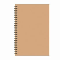 Cosmug Soft Cover Blank A5 Notebook | Brown Kraft Paper Journal | Sketchbook, Drawing Book, Memo Diary | Subject Planner for Creative Projects, A