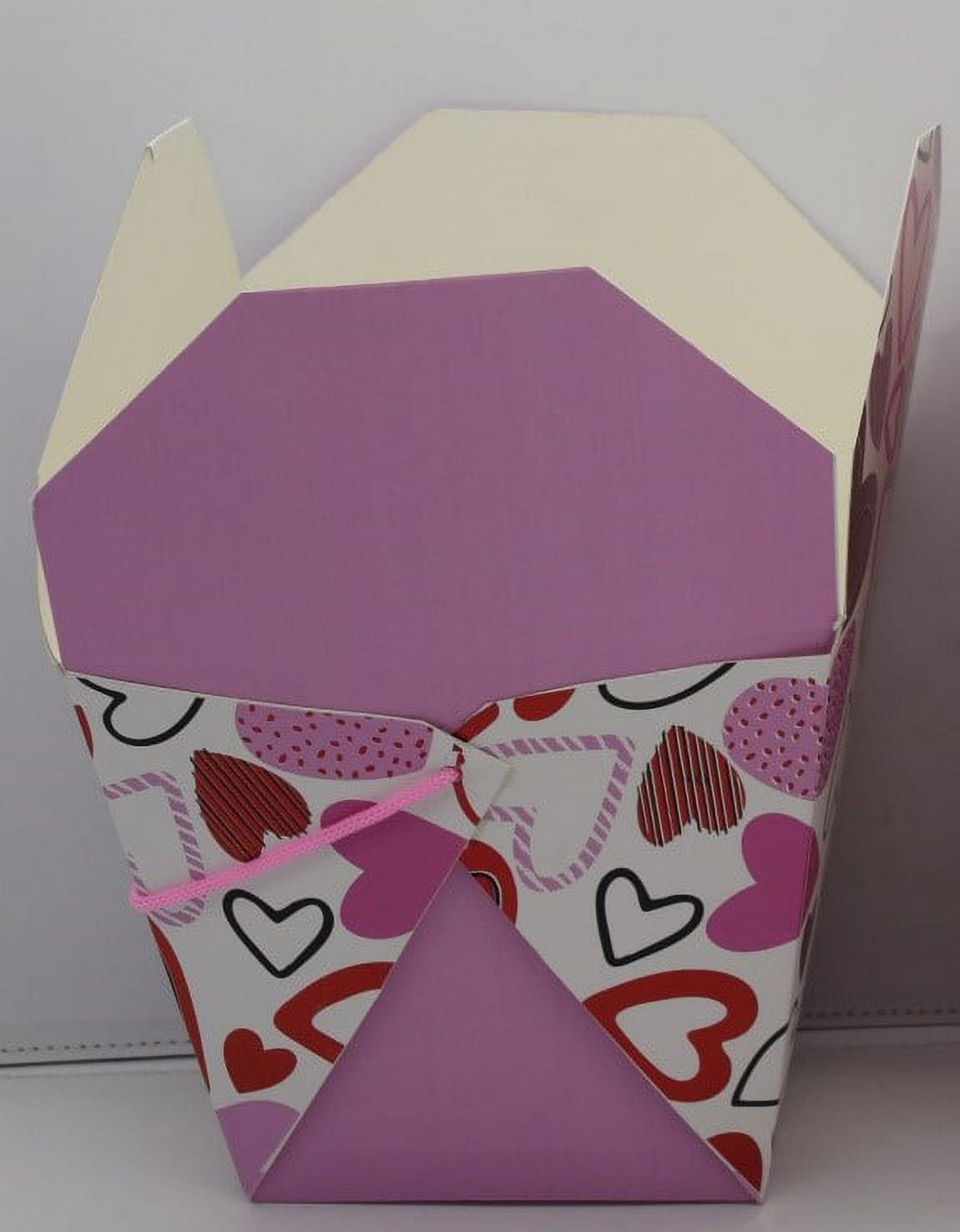 Chinese Takeout Boxes - Bubblegum Pink