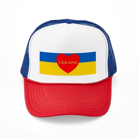 CafePress - National Flag Of ??????? / Ukraine Hig - Adjustable Unisex Printed Trucker Hat with Mesh Back