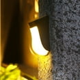 thumbnail image 1 of Cagogo Clearance under $5 Solar Fence Lights, Outdoor Fence Solar Lights LED Solar Lights Outdoor Waterproof, Solar Lights for Patio, Backyard, Deck, Fence, Railing, 1 of 7