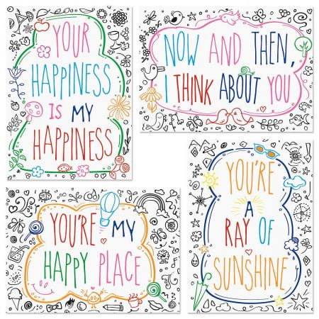 Just Because Thinking Of You Greeting Cards And Matching Envelope Seals Set Of 8 4 Designs Large 5 X 7 Friendship Cards With Sentiments Inside Seals Sold Seperately Walmart Com Walmart Com Just Because Thinking Of You Greeting Cards And Matching Envelope Seals Set Of 8 4 Designs Large 5 X 7 Friendship Cards With Sentiments Inside Seals Sold Seperately Walmart Com Walmart Com