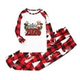 thumbnail image 2 of Elvqul Family Matching Christmas Pajamas Set, 2 of 7