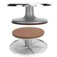 thumbnail image 4 of 9in Cake Turntable Aluminum Alloy Rotating Cake Decorating Stand Cake Rack Baking Tools, 4 of 14