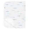 Kushies Portable Changing Pad Organic Jersey Blue Arrows