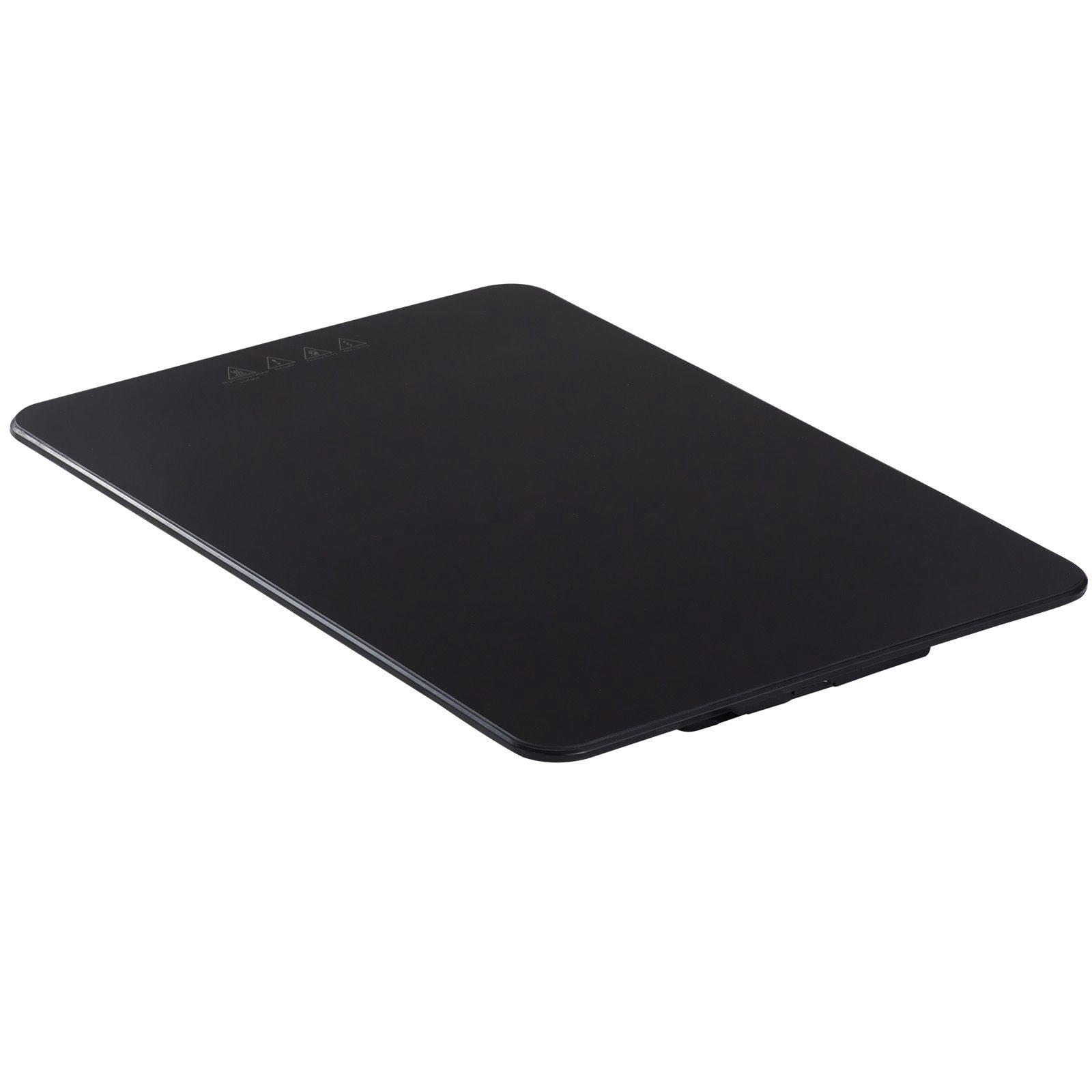 Electric Warming Tray Tempered Glass 16.5x11 Inch 65-90°C for Food Warming Defrosting Milk Tea