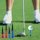thumbnail image 3 of Naiovety 12 piezas de tees de golf, soporte de bolas de plástico, accesorios de práctica, rojo, 58 mm Type2 NO2, 3 of 6