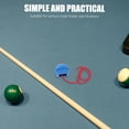 thumbnail image 1 of OUNONA Blue Pool Cue Chalk Holder with Rubber Sleeve for Snooker Convenient Anti Slip Chalk Storage, 1 of 7