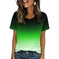 thumbnail image 3 of Mens Big and Tall T-Shirts, Short Sleeve Shirts for Men Summer Fashion Loose Fit Ombre Tie Dye Crewneck Tees, 3 of 6