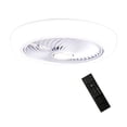 thumbnail image 4 of Luces de techo con ventiladores Candelabro Función de sincronización Atenuación Ventilador de techo Lámpara de ventilador para estudio, sala de estar,, 4 of 8