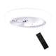 thumbnail image 3 of Ventiladores de techo con luces Lámpara de ventilador Accesorio de iluminación Función de sincronización Candelabro Luz de ventilador de techo para Blanco SM SunniMix Lámpara de techo, 3 of 8