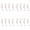 White*4, variant on 4-Pack Sliding Round Tube Clamp Hooks for Wardrobe Rods, Movable Storage Hangers for Closets, Kitchen & Bathroom, Versatile Organizer for Scarves, Bags & Towels, White, By Harlik