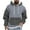 #01 Black, variant on Mens Hoodies Color Block Checked Printed Sweatshirts Drawstring Fleece Lined Hoodie Spring Fall Long Sleeve Tops Casual Loose Hooded Pullovers Outwear with Pockets