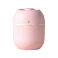 thumbnail image 2 of Latrodar USB Humidifier With ,Quiet Cool Mist Humidifier For Bedroom And Office ,Plants, Easy To Clean Pink Upgraded, 2 of 5