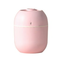 PAVEOS Home Appliances Clearance USB Humidifier with ,Quiet Cool Mist Humidifier for Bedroom and Office ,Plants, Easy to Clean Pink-u