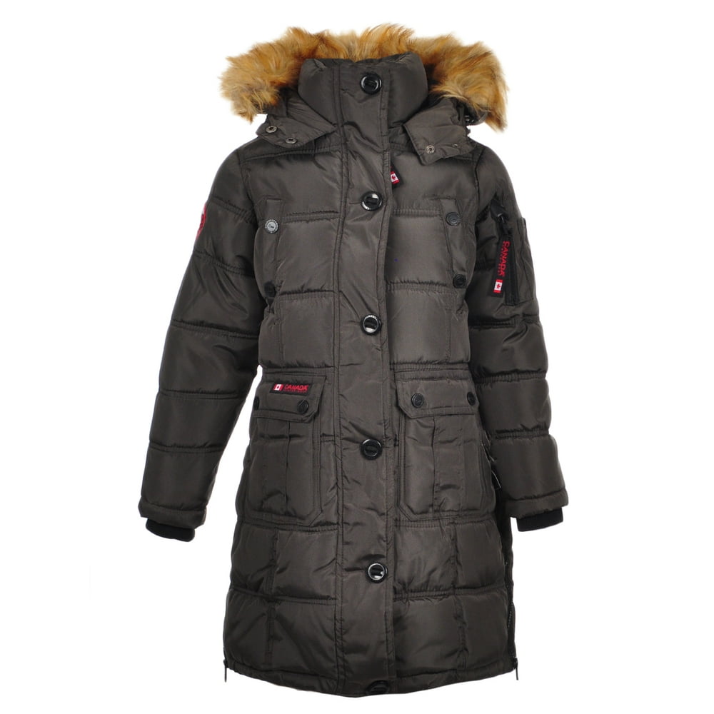 Canada Weather Gear Canada Weather Gear Girls' Insulated Parka (Big