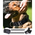 thumbnail image 3 of Collar de perro HQSHNY negro resistente para perros de razas gigantes, 3 of 6