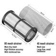 thumbnail image 2 of Luckyn 40 Mesh Inline Mesh Strainer Water Pump Filter Screen Garden Irrigation, 2 of 9
