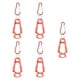 thumbnail image 5 of 5 piezas de abrazaderas para guantes de exterior, gancho multiusos para construcción al aire libre Rojo, 5 of 9