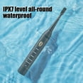 thumbnail image 6 of ZFYXGS Electric Toothbrush for Adults with Case, 8 Brush Heads and 5 Modes, Black, IPX7 Waterpoorf, 6 of 6