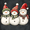 Red Snowmen, variant on Yayeee Faucet Mat for Kitchen Sink 14.7" Diatomite Long Splash Guard Pad, Red Snowmen