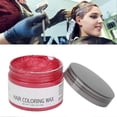 thumbnail image 4 of Tinte temporal para el cabello en cera, color rosa rojizo, 120 g – Color intenso y fijación instantánea, fórmula lavable para peinar., 4 of 5