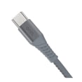 thumbnail image 3 of Cable Tipo C a Lightning Onn 1.2m Nylon 27 W Gris, 3 of 4