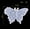 K, variant on 2 pieces butterfly coaster glue mold diy round coaster coffee mat
