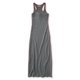 thumbnail image 1 of Aeropostale Maxi vestido sin mangas con columna de color sólido para mujer, gris, mediano Aeropostale Maxi, 1 of 2