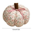 thumbnail image 3 of Boovnll Pumpkin Pillow, Fall Artificial Pumpkin Decor Mini Throw Pillows Pumpkin Pillows for Bedroom Sofa Couch Thanksgiving Halloween Fall Decor, Fall Decorations for Home, 3 of 6