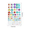 thumbnail image 2 of 6 Sheets Decorative Acrylic Crystal Stickers Handmade DIY 3D Diamond Stickers, 2 of 8