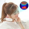 thumbnail image 4 of Intelligent Neck Massager with Heated Portable Cordless Massager 5 Modes, 4 of 8