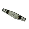 thumbnail image 6 of 6" Stainless Steel Boat Angled Left Deck Dock Mooring Rope Cleat Chock 2 Pcs, 6 of 8