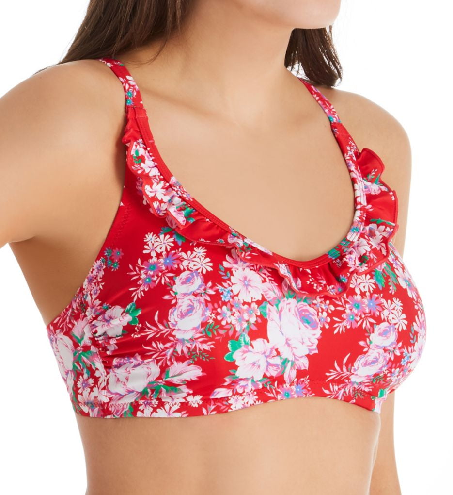 red underwire bikini