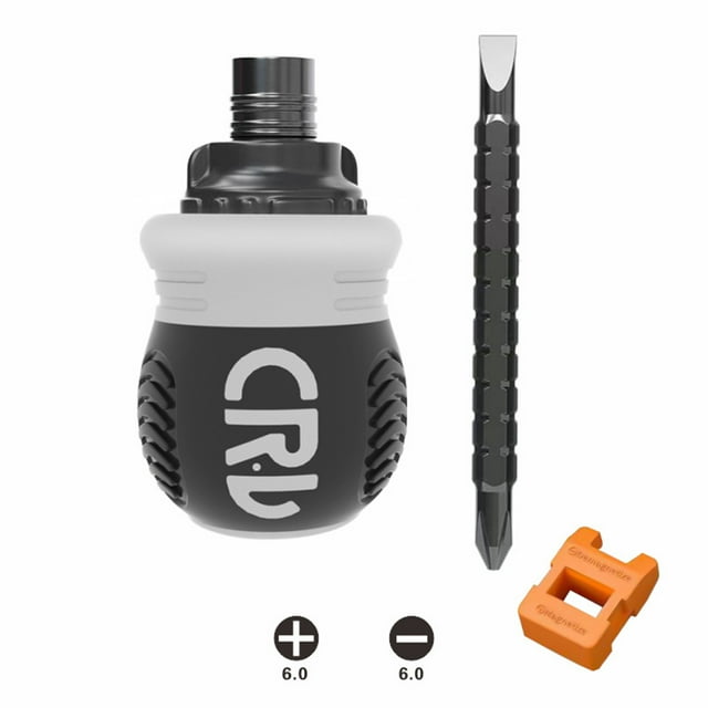 Mistaha Ratchet Screwdriver Set Labor-saving Telescopic Dual-purpose Ratchet Screw Bits Repair Tool Kit for Smart