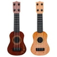 thumbnail image 1 of MasteelfCA 2Pcs Small Guitar Simulation Ukulele Early Education Ukulele Kids Musical Learning Toy, 1 of 9
