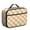 Orange and White Checkered, variant on Purple and White Wavy Checkered Pattern Insulated Lunch Bag Teens,Bento School Lunch Bag for Teens for Work,Picnic or Travel 10.6x7.7x4.3 Inches,12 Can Capacity