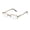 Yellow, variant on NEW VERA WANG LUXE EPIPHANY II WOMENS/LADIES CAT EYE HALF-RIM TITANIUM GUNMETAL ITALIAN TITANIUM CAT EYE CRYSTALS FRAME DEMO LENSES 52-17-140 SPRING HINGES EYEGLASSES/GLASSES