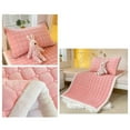 thumbnail image 5 of Qiweii Plush Single Bed Mattress Topper，Soft and Comfortable Bed Pad, 5 of 6