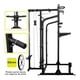 thumbnail image 3 of Jaula Rack y Gimnasio Multifuncional Athletic Works con Sistema de Poleas, 3 of 4