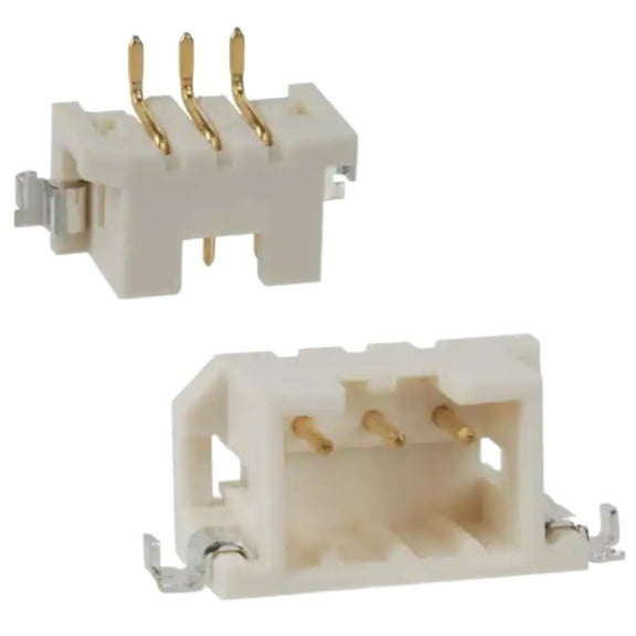 Pack of 6 DF3DZ-3P-2H(50) Conn Header Surface Mount, Right Angle 3 position 0.079 (2.00mm), Tube, RoHS