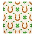 thumbnail image 3 of Dailycode Dishwasher Magnet Cover Magnetic Fridge Door Cover Home Kitchen Decor, Horseshoe and Four Leaf Clover, 23"x 26", 3 of 6