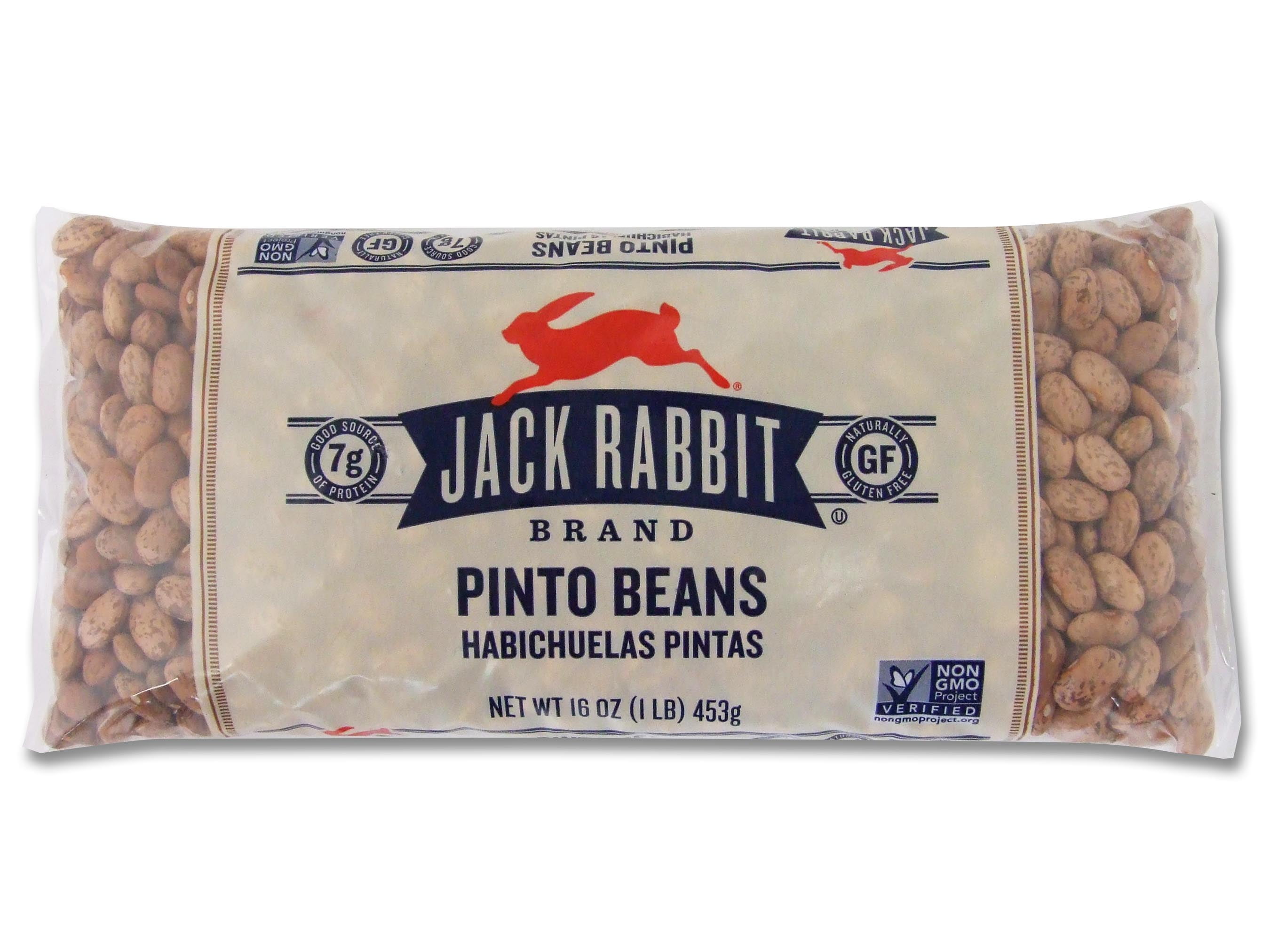 Jack Rabbit Pinto Beans, 16 oz