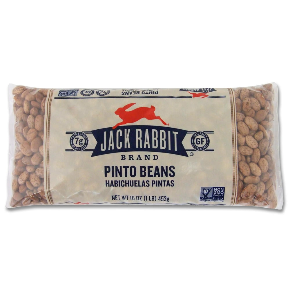 Jack Rabbit Pinto Beans, 16 oz